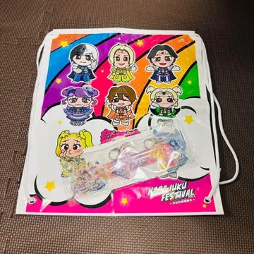 하라주쿠 페스티벌 아크릴 키링 x 파칭 블레스 x 쇼핑백 세트