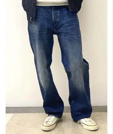 GAP 90년대 루즈핏 데님 인디고 블루 32W 30L