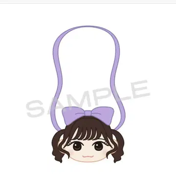 FRUITS ZIPPER 나카가와 루나 인형 가마구치 케이스