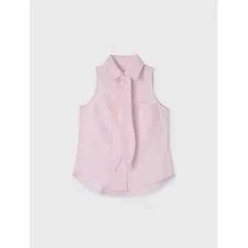 아뉴앙스 anuans 슬리브리스 보타이 셔츠 (PINK)