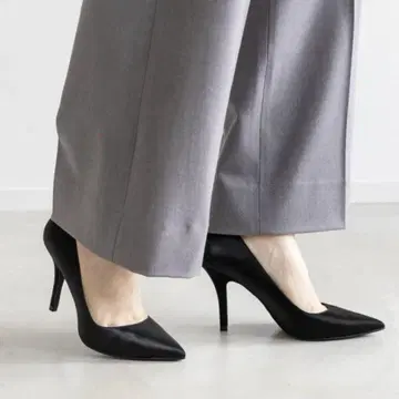 RANDA [ 스트레스 프리 ] 스틸레토 펌프스 22.5cm 9cm 블랙