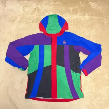 CHUMS 멀티컬러 마운틴 파카 M 나일론 재킷