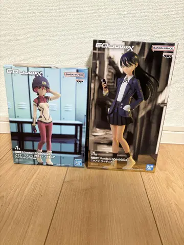 기동전사 Gundam GQuuuuuuX 피규어 2체 세트 (마추, 냐앙)