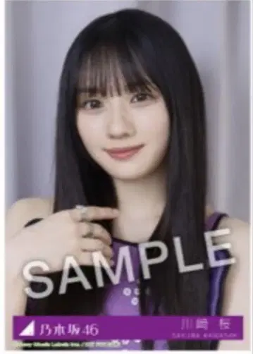 노기자카46 카와사키 벚꽃 Same numbers 브로마이드 노기자카