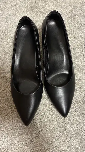 펌프스 하이힐 24cm 블랙