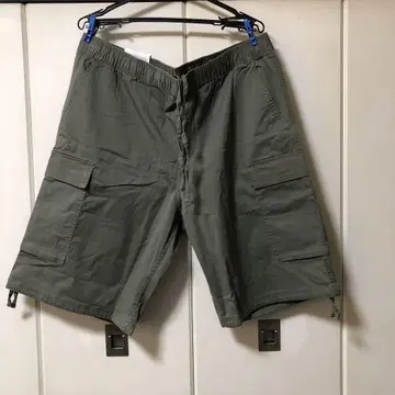 카고 팬츠 XL 올리브 그린 4 포켓
