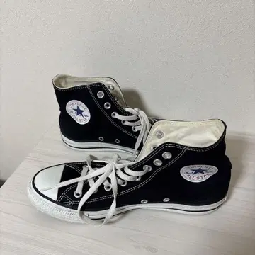 컨버스 올스타 하이컷 블랙 27cm