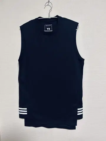 Y-3 탱크탑 블랙