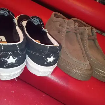 [ CONVERSE 2족 세트 ] 힐스타 SLIP-ON & 모카신