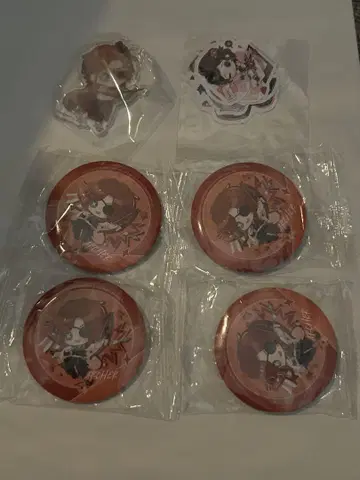 궁술사 캔배지 세트