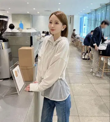 시이쨩 차광 후드티 그레이지 후드 부착 메쉬 부착 일본제