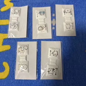 농담곰 나가노의 곰 마그넷 클립 5종류