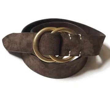 WAREHOUSE 웨어하우스 SUEDE W RING BELT