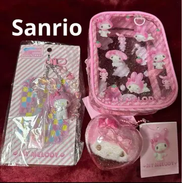 새상품 Sanrio 산리오 마이멜로디 파우치 키링 마스코트