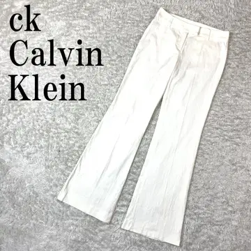 ck Calvin Klein 캐주얼 팬츠 화이트 4 B2358