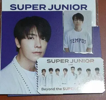 superjunior 동해 Beyond LIVE ARTICKET SET