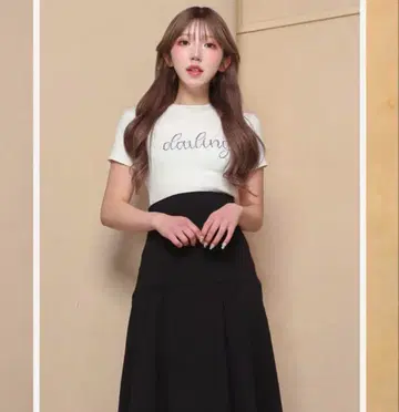 Darich 데코레이티브 로고 티셔츠