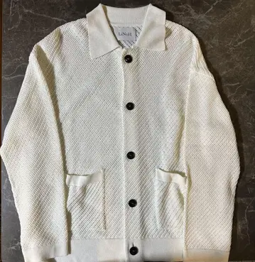 LiNoH [리노] MESH KNIT SHIRT JACKET