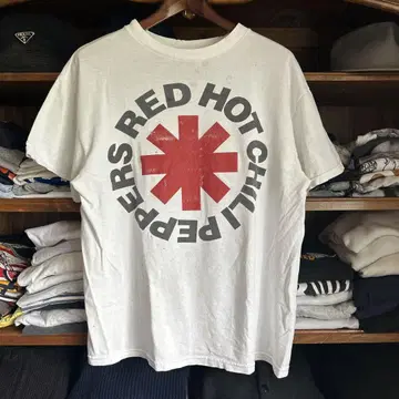 90년대 00년대 RED HOT CHILI PEPPERS 로고 티셔츠