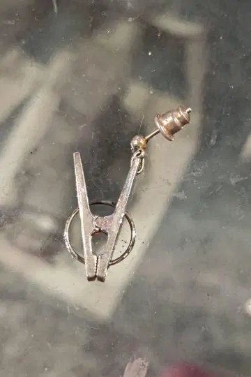 잼 홈메이드 아나키 세탁집게 귀걸이