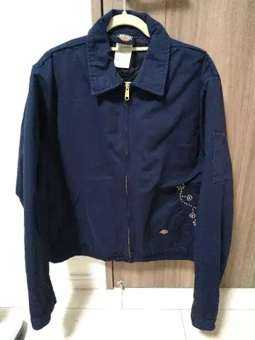 스탠다드 캘리 HTC Dickies 네이비 자켓 M 플라워