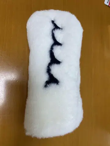 [새상품급] muta 무타 골프헤드커버 드라이버용 푹신푹신 화이트
