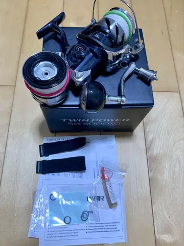 시마노 21 트윈파워 sw6000xg 5000번 예비 스풀 포함