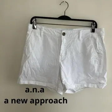 ana 미디 숏팬츠 사이즈 8 화이트