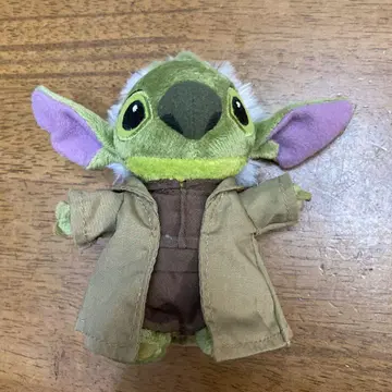 스티치 요다 그로구 봉제 인형 코트 포함 약 15cm TDR