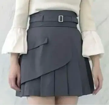 dazzlin 레이어드 플리츠 스커트