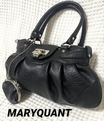 마리콴트 [ MARYQUANT ] 핸드백 가죽 코인 케이스 포함