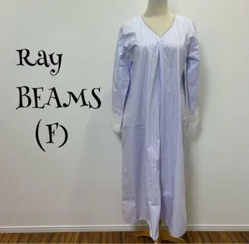 RayBEAMS 레이빔스(F) 원피스/셔츠/스트라이프/긴팔/롱