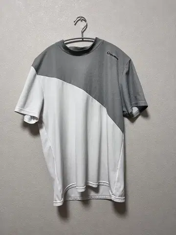 TaylorMade 반팔 셔츠 L 사이즈 그레이/화이트