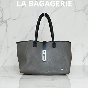 새상품급 LA BAGAGERIE 양가죽 오니기리 토트백