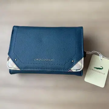 CROCODILE 네이비 반지갑