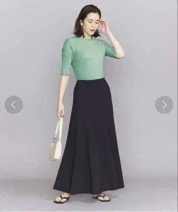 뷰티 앤 유스 리브 5부 소매 상의