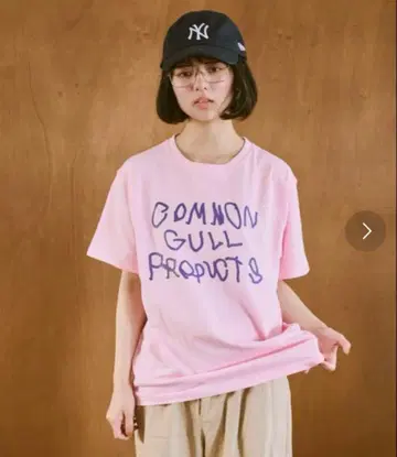 common gull products. 티셔츠 핑크