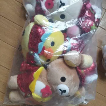 리락쿠마 봉제 인형 세트