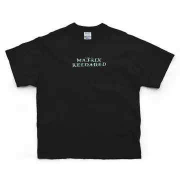 00년대 빈티지 | 2003 Matrix Reloaded 티셔츠 [XL]