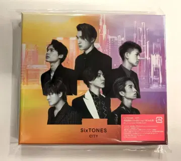SixTONES 초회 한정판 B CITY BD