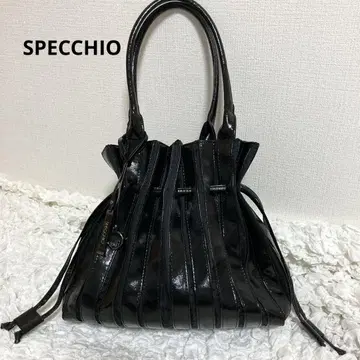 [SPECCHIO] 토트백 아코디언 복조리 블랙