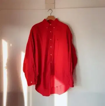 90년대 빈티지 BLAKE 랄프 로렌 버튼다운 셔츠 L