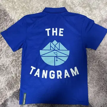 THE TANGRAM 피케 셔츠 파랑