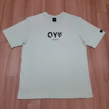 OY 로고 프린트 티셔츠