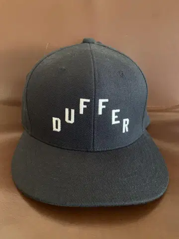 DUFFER 캡 네이비 카모 패턴