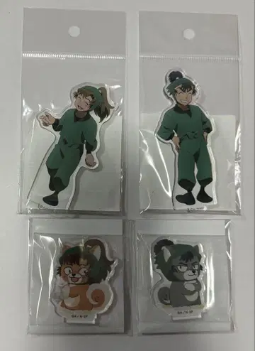 닌타마 란타로 다녀왔습니다 아크릴 스탠드 동물 포즈 젠포우지 토마