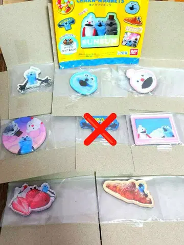 퍼펫 스슨 캐릭터 마그네츠 묶음 판매
