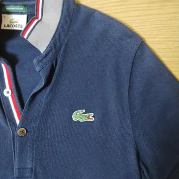 LACOSTE 네이비 피케 셔츠 익스클루시브 에디션 라코스테
