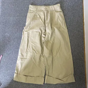 Samansa Mos2 베이지 치노 팬츠