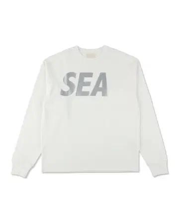 XL 화이트 윈드앤씨 롱티 SEA LONG SLEEVE TEE
